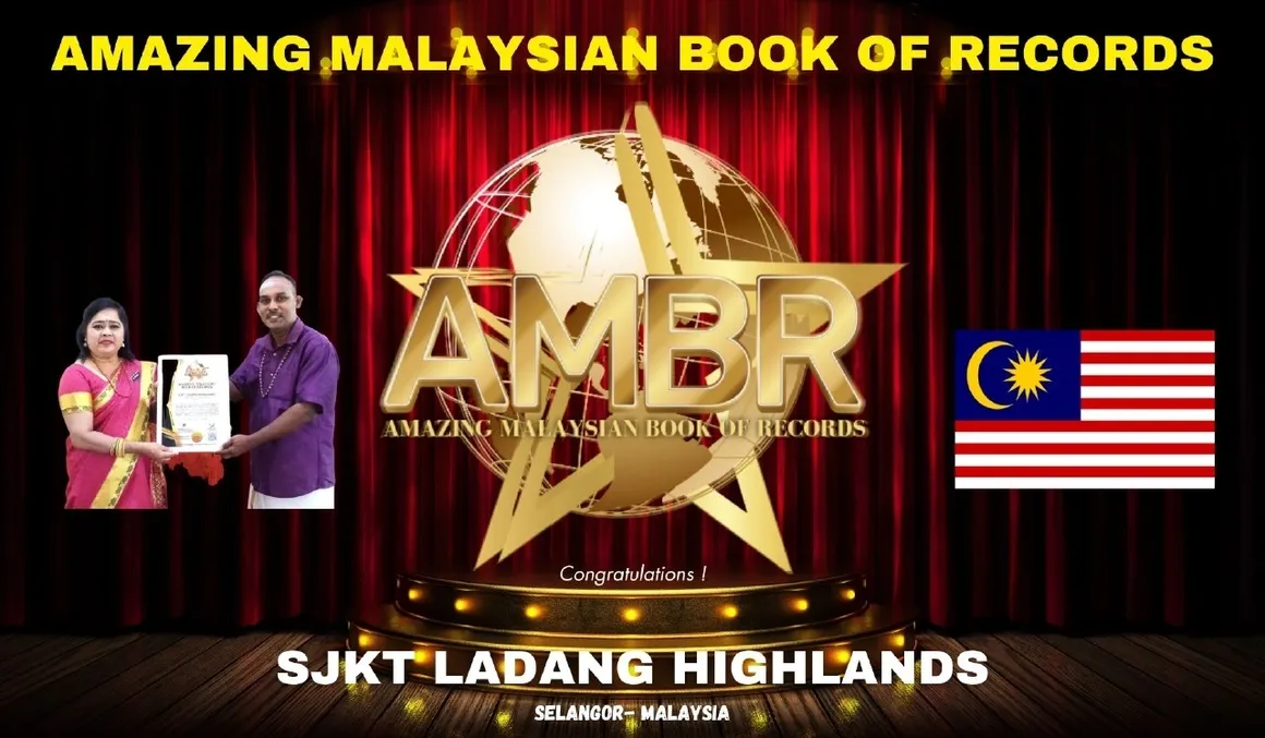 Amazing Malaysian Book of Record Record Holder