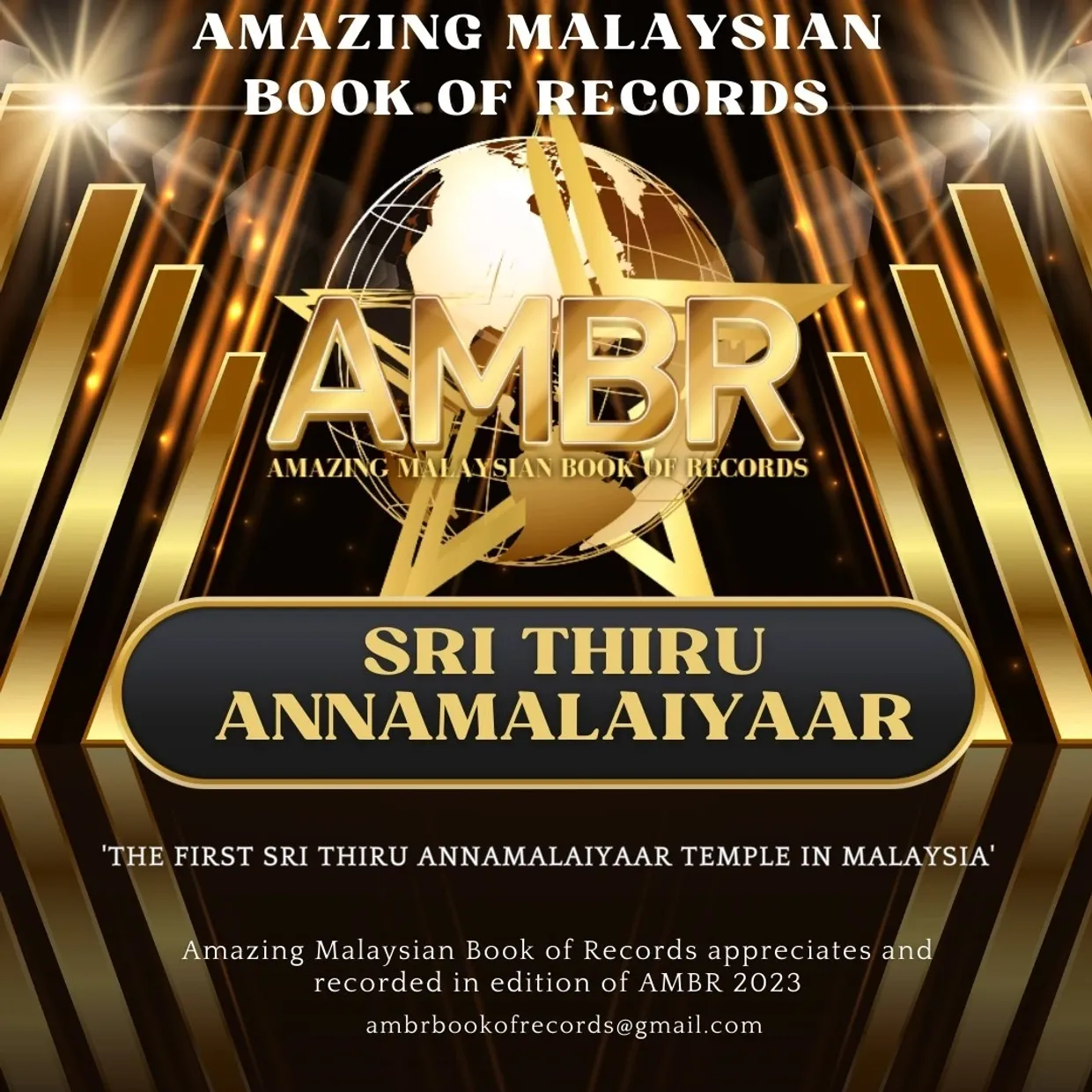 Amazing Malaysian Book of Record Record Holder